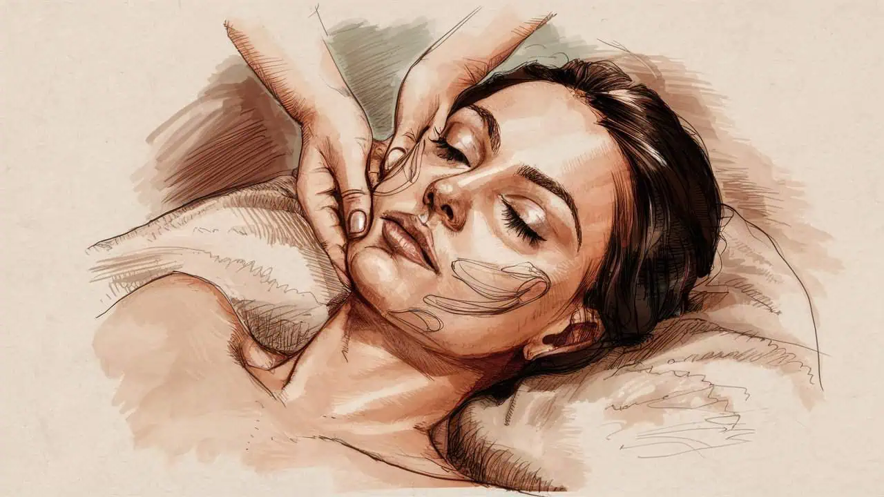 Siamsens Thai Home Massage - an exquisite of an sketching art capturing a relax M S2BhzRYm7I0Z14sC6pQ Ja7t3